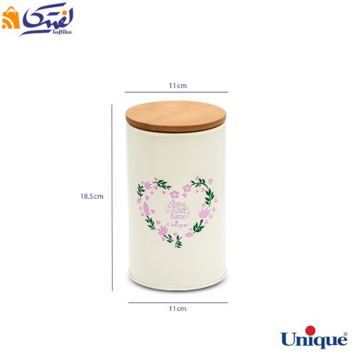 ست آشپزخانه یونیک 12 پارچه درب بامبو UN-8045