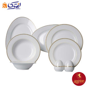 سرویس نورا چینی زرین 6 نفره