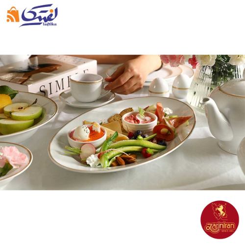 چیدمان سرویس نورا چینی زرین