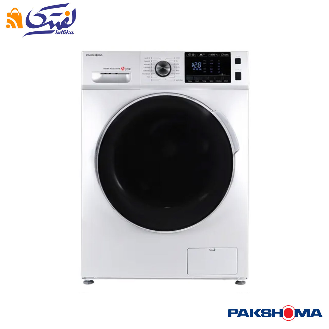 ماشین لباسشویی پاکشوما مدل BWF 40802  ظرفیت 8 کیلوگرم