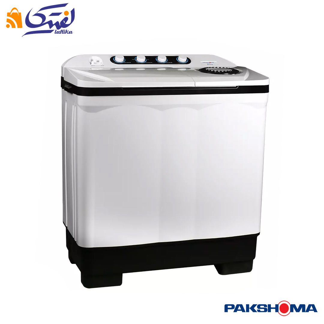 قیمت ماشین لباسشویی دوقلو 21 کیلویی پاکشوما مدل PTF 2104