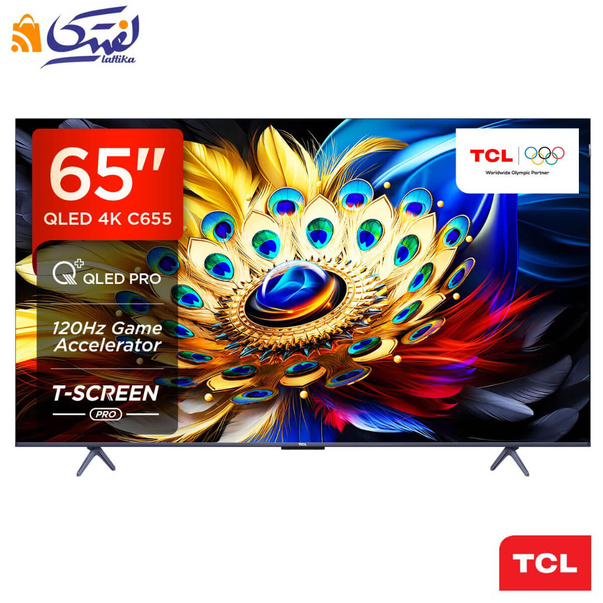 تلویزیون 65 اینچ تی سی ال کیو ال ای دی هوشمند 65C655 QLED