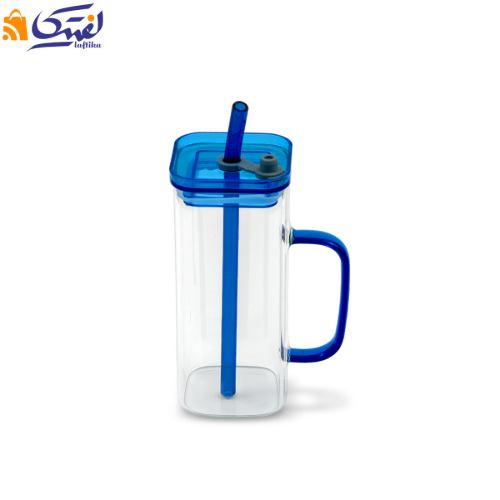لیوان دسته رنگی