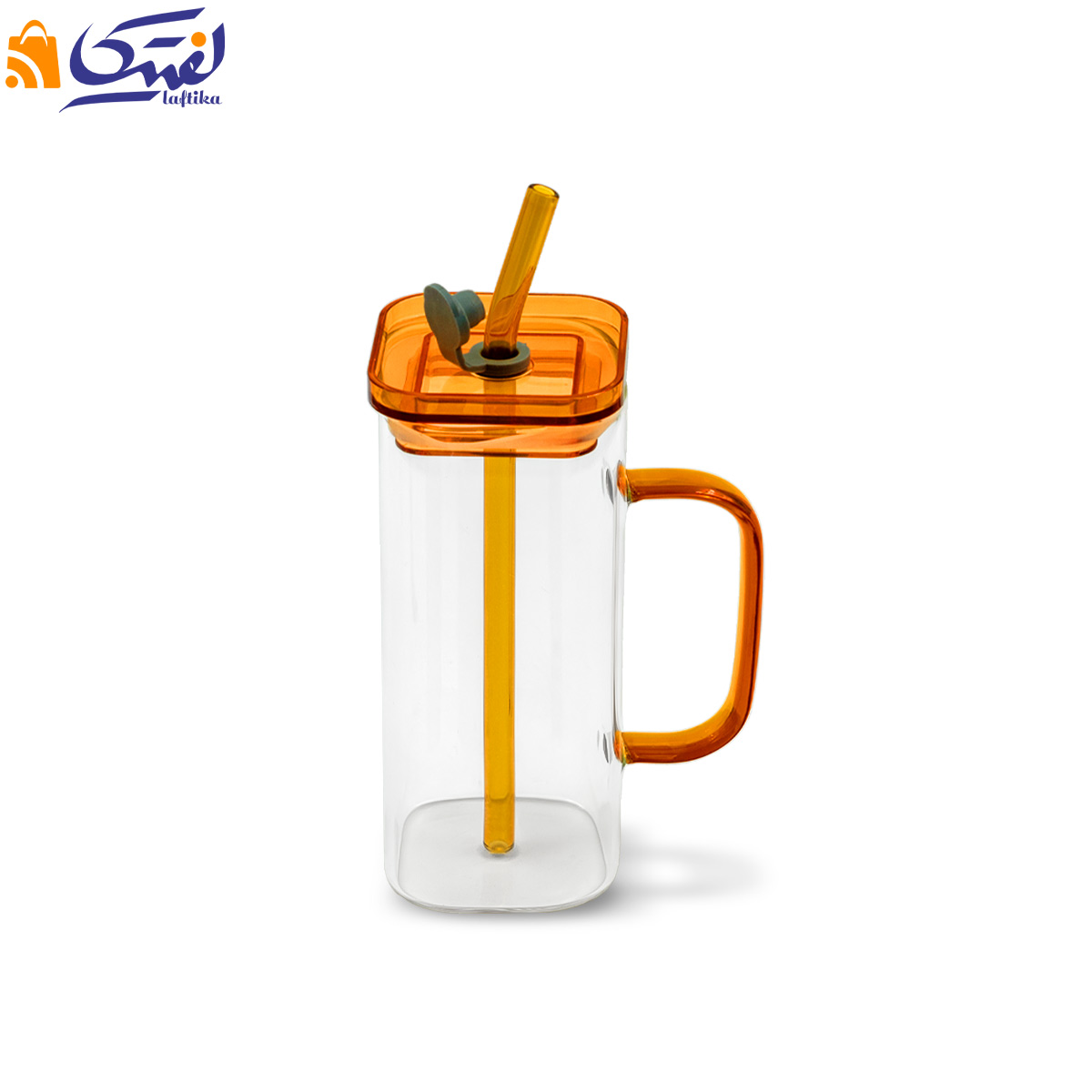 لیوان و ماگ 4 گوش دسته رنگی