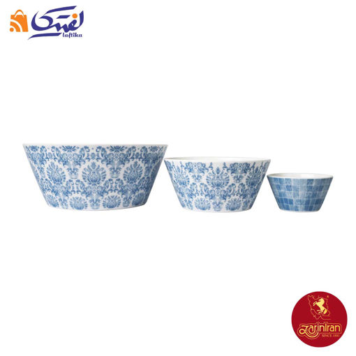 سرویس پیاله مورآكو چینی زرین فرم اس 13 پارچه