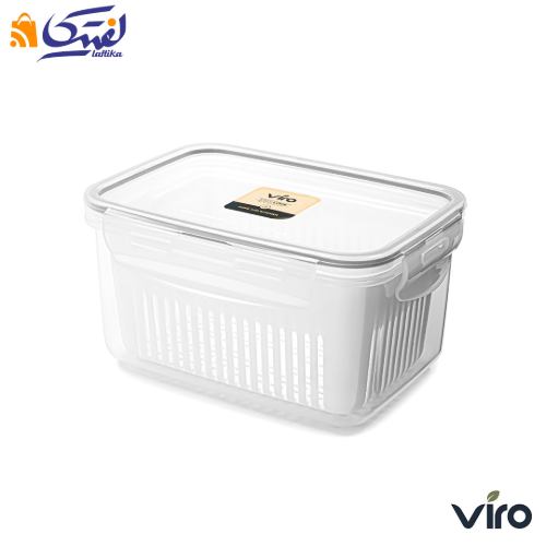 قیمت ظرف فریزری سبد دار ایزی لاک پلاس 1300 میلی لیتر مستطیل 2 - کد 602