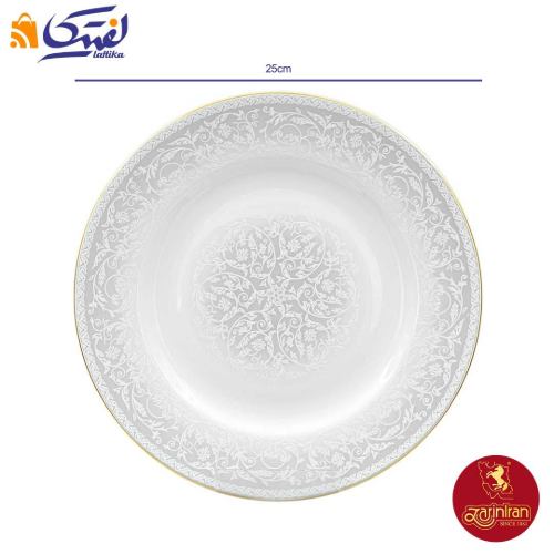 ابعاد سرویس سیلوان 28 پارچه چینی زرین ایتالیا اف 6 نفره