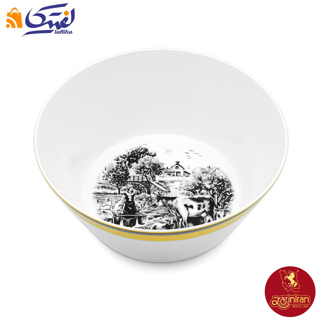 قیمت سرویس پیاله ویلیج چینی زرین فرم اس 13 پارچه