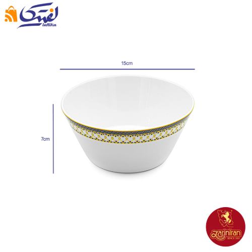 ابعاد سرویس پیاله ویلیج چینی زرین فرم اس 13 پارچه