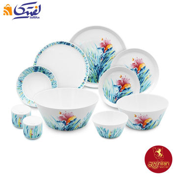 سرویس وی نا چینی زرین فرم اس 6 نفره 31 پارچه