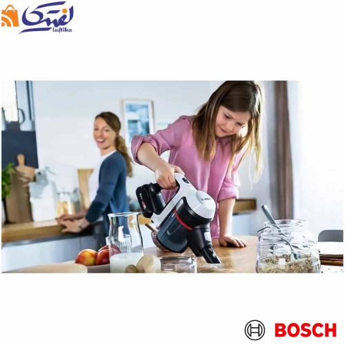 جارو شارژی بوش ایستاده و دستی با کنترل قدرت روی دسته