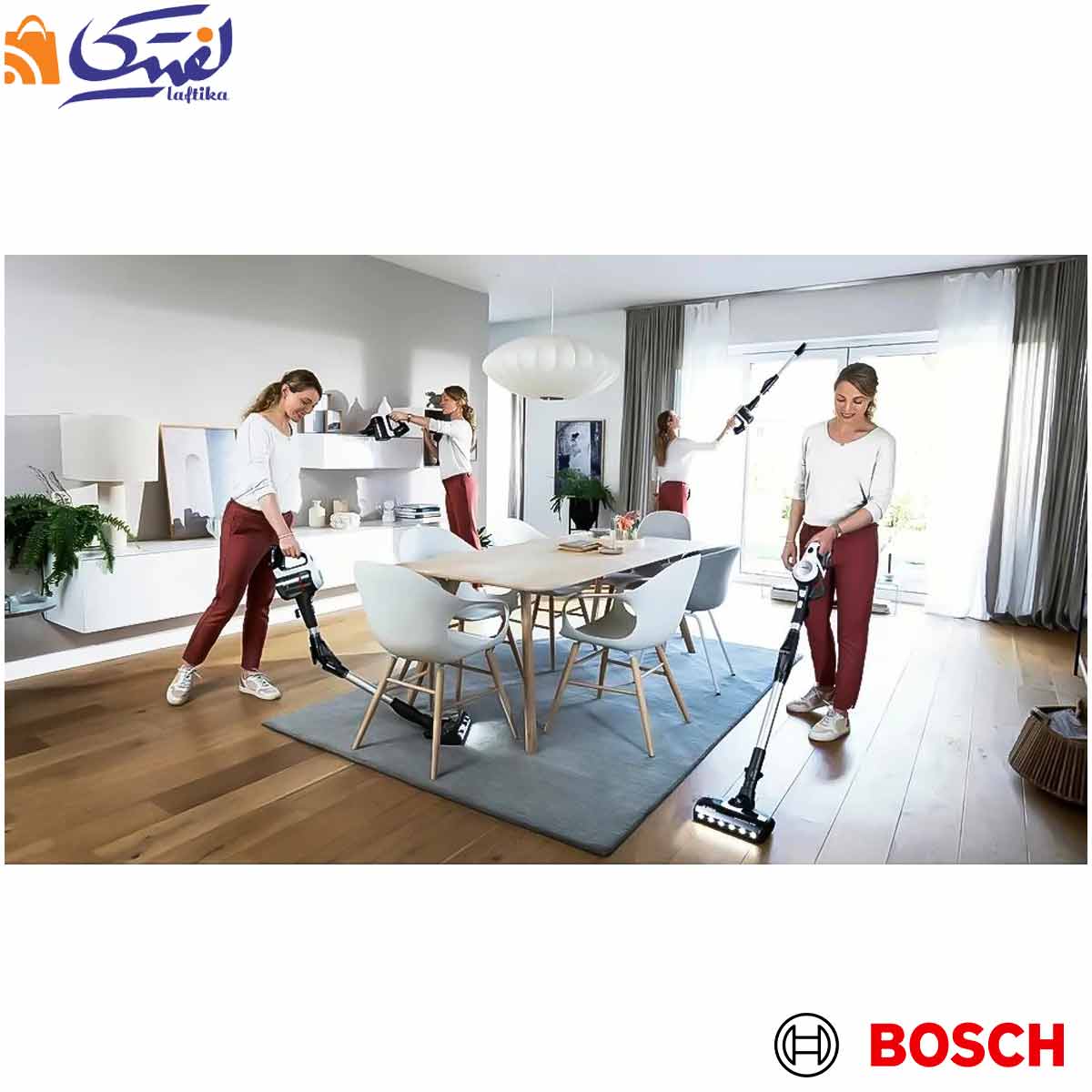 جارو شارژی BCS711 برای تمیزکردن ماشین