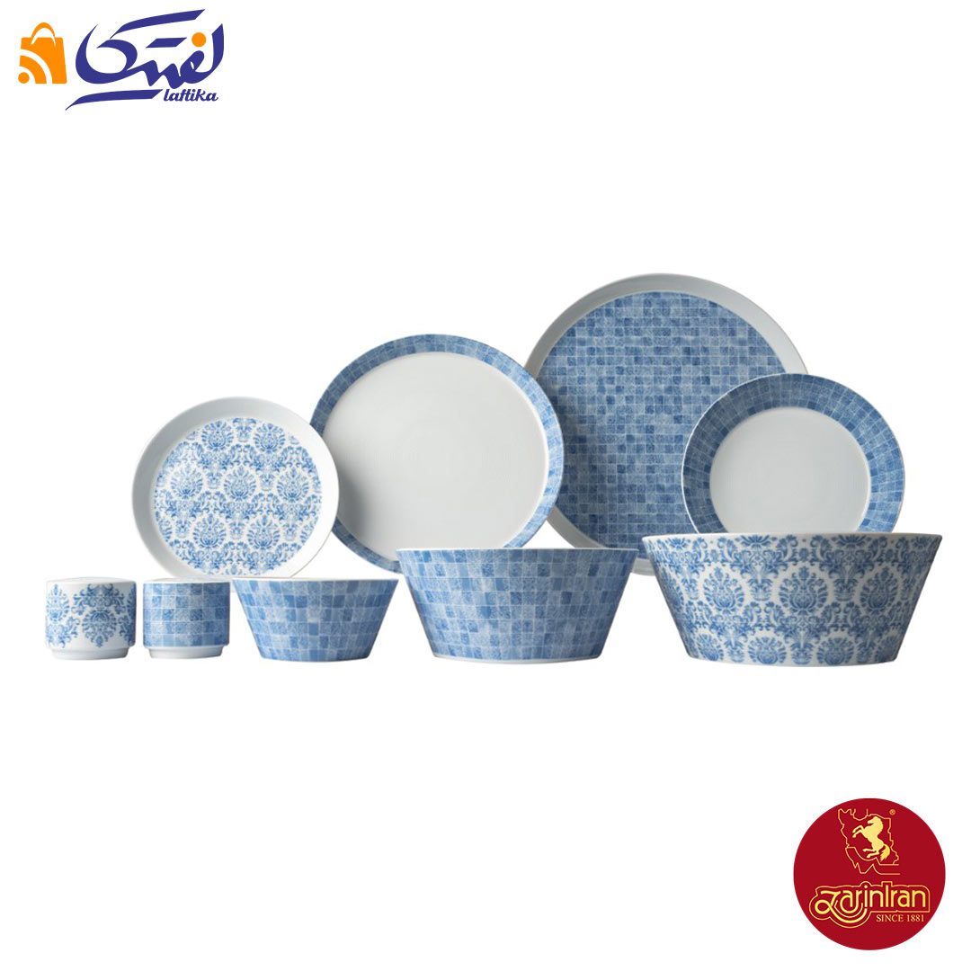 سرويس غذا خوری چینی زرین فرم اس ۲۱ پارچه مورآكو