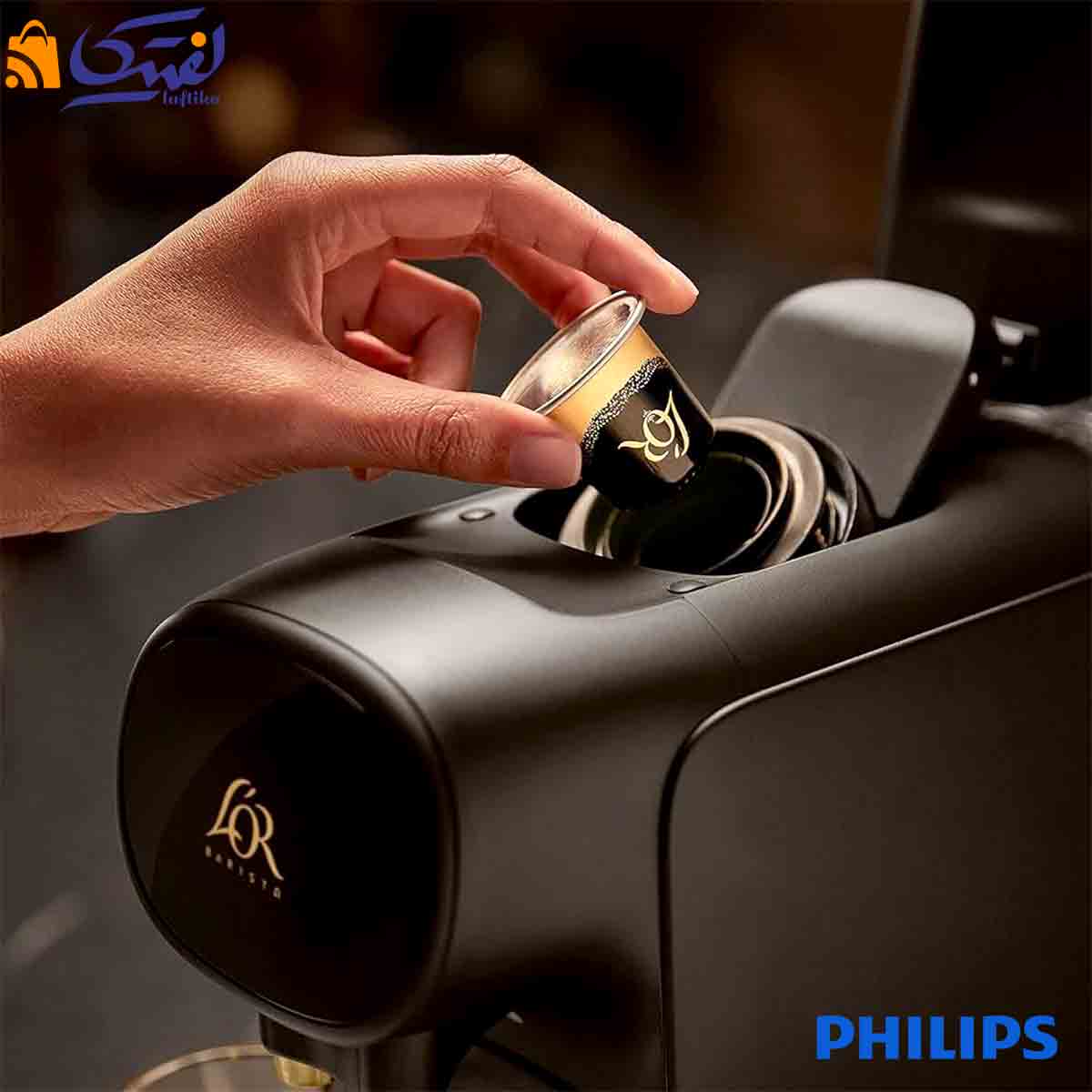 اسپرسو ساز ۱۴۵۰ وات فیلیپس مدل Lor Barista Sublime LM9012