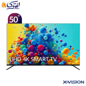 تلویزیون UHD 4K هوشمند ایکس ویژن سری 7 مدل XCU785 سایز 50 اینچ