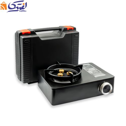 اجاق گاز مسافرتی سه شعله استرانگ 3500B وارداتی کیف دار مشکی