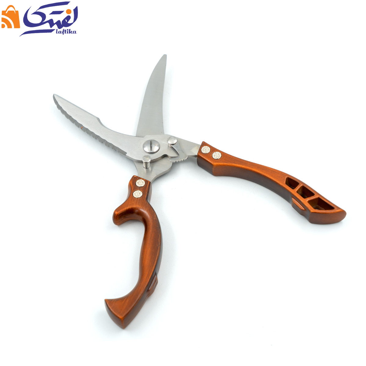قیچی آشپزخانه دسته فلزی