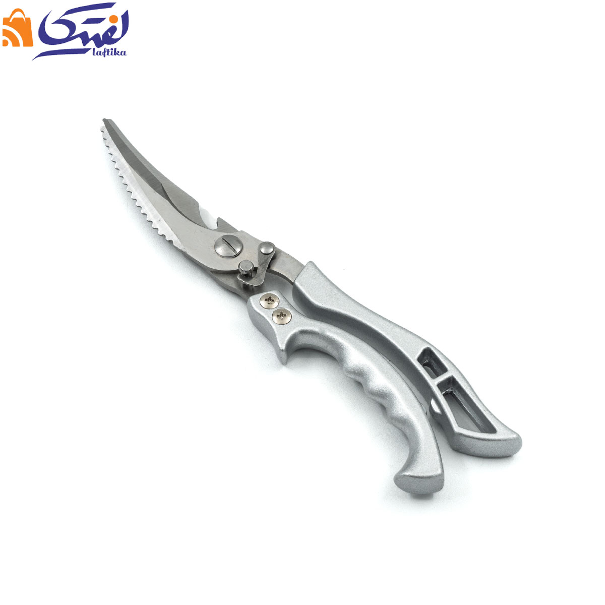 قیچی آشپزخانه دسته فلزی سیلور کد SC-1707