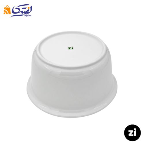 کف کاسه در دار 21 سفید چینی زرین