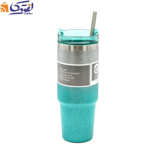 تراول ماگ مدل استنلی نی دار 890 میلی لیتر کد FL-1001-890