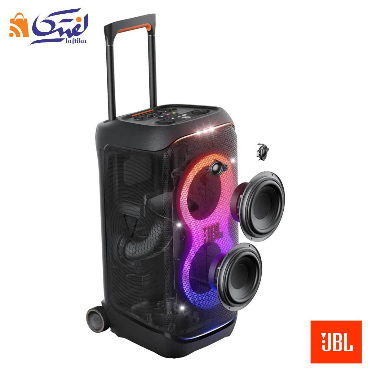تعداد بلندگوهای پارتی باکس جی بی ال مدل partybox Stage 320