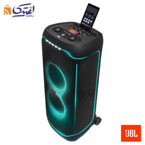 جانمایی موبایل روی پارتی باکس جی بی ال مدل PartyBox Ultimate