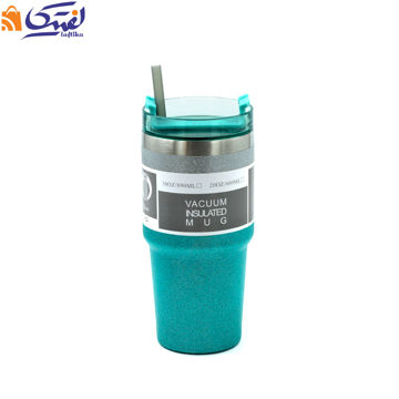 تراول ماگ مدل استنلی نی دار 600 میلی لیتر کد FL-1001-600