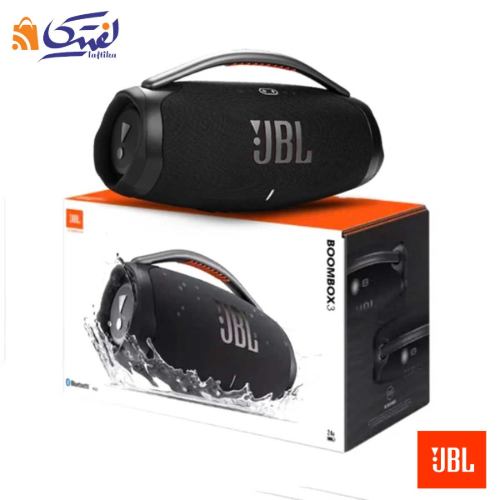 جعبه و بسته بندی اسپیکر بلوتوثی قابل حمل جی بی ال Boombox 3