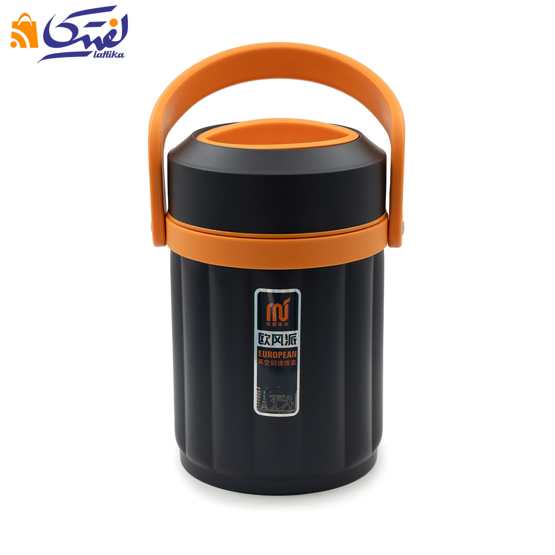 قیمت لانچ باکس استوانه ای استیل بدنه خط 304 MS765