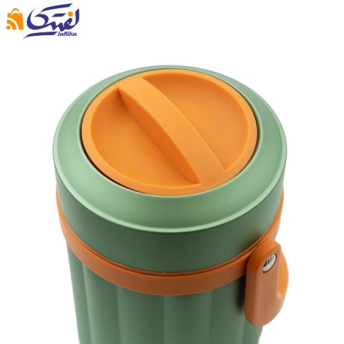 خرید لانچ باکس استوانه ای استیل بدنه خط 304 MS765