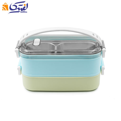 لانچ باکس استوانه ای استیل بدنه خط 304 MS765
