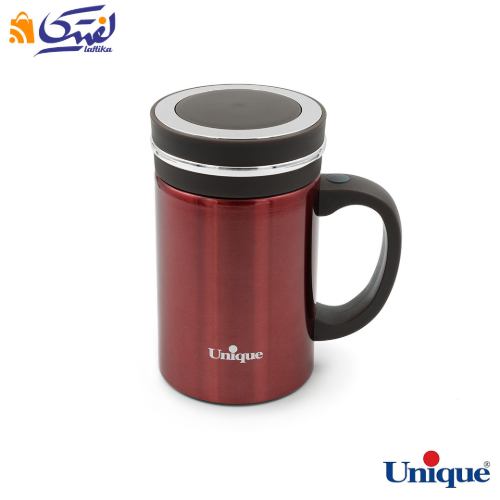 قیمت تراول ماگ دسته دار 450 میلی لیتر دو جداره یونیک UN-1830