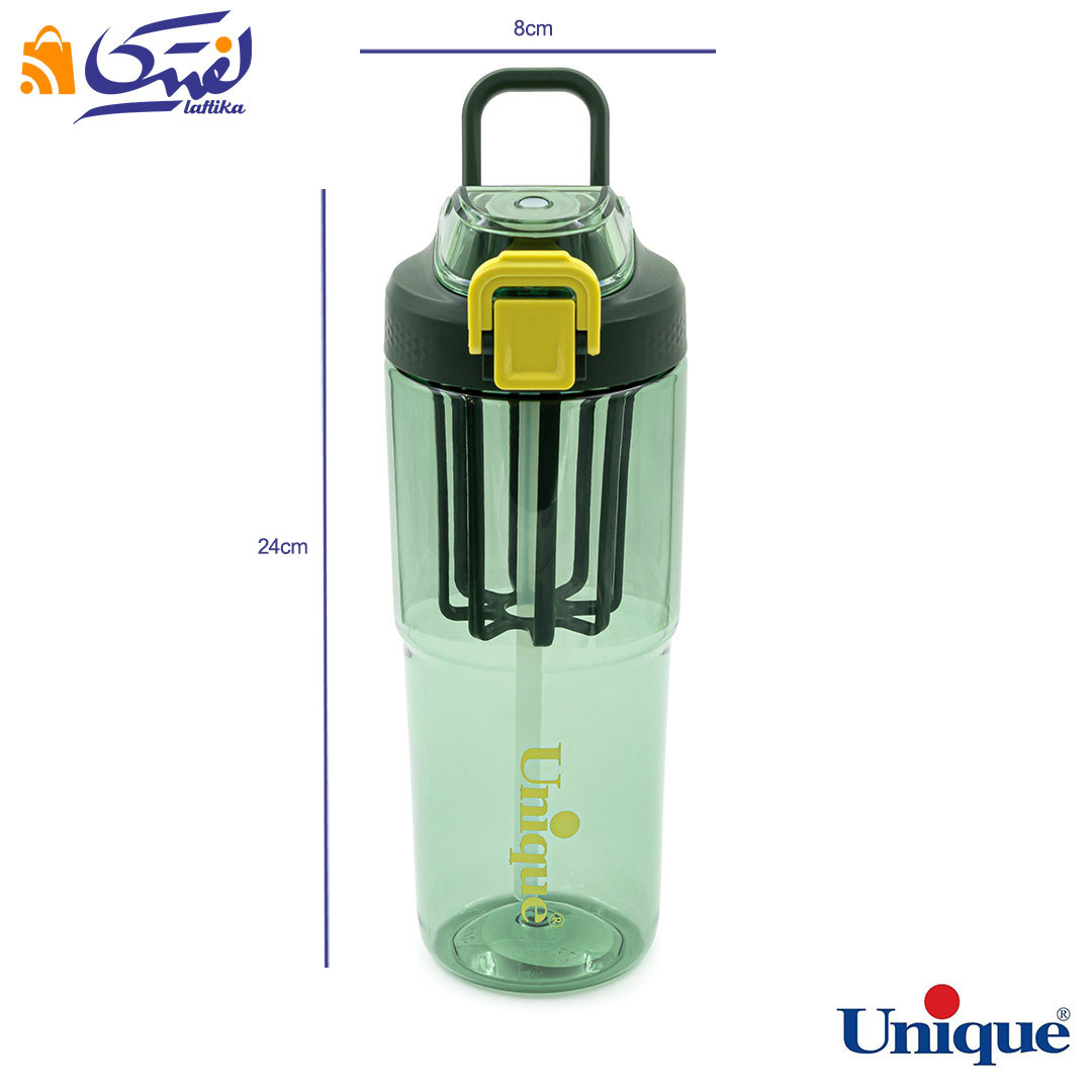 ابعاد قمقمه آب یونیک 950 میلی لیتر UN-1943