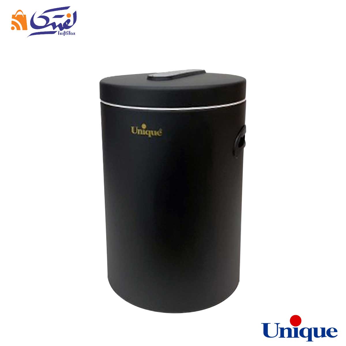 سطل برنج بدون پیمانه مشکی مات یونیک UN-4270