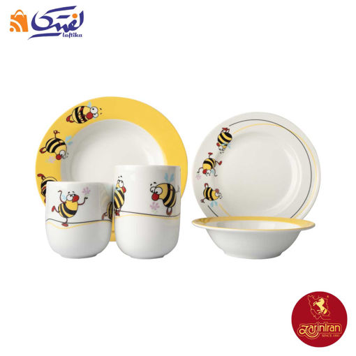 سرویس کودک چینی زرین بامبل بی 5 پارچه با ليوان