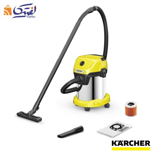 جارو برقی صنعتی WD3 PV-17/4/20 کارچر 1000 وات