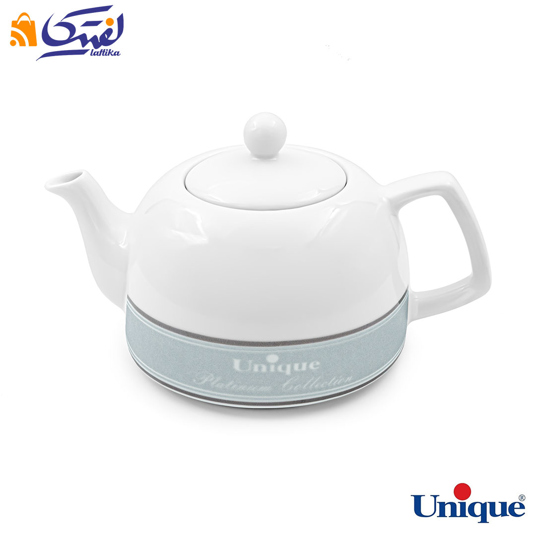 قوری چینی یونیک مدل پالادیوم UN-7542