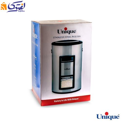 سطل برنج پیمانه دار استیل جدید یونیک UN-4340