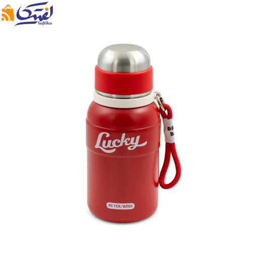 فلاسک مسافرتی LUVKY داخل استیل 600 میلی لیتر کد FL-1003-600