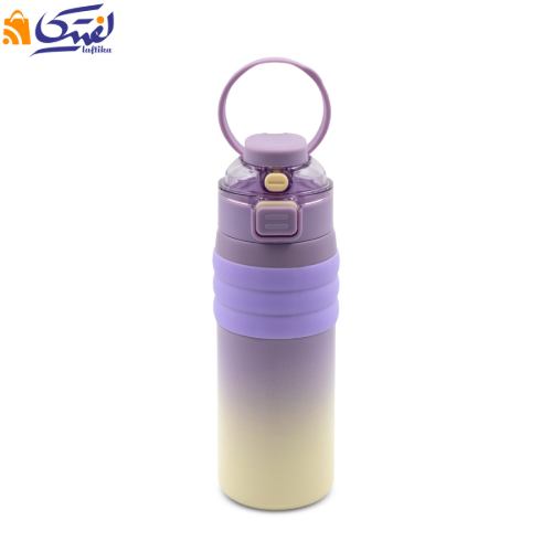فلاسک آب ورزشی داخل استیل 600 میلی لیتر کد FL-1005-600