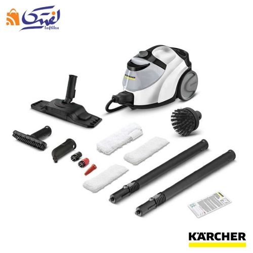 متعلقات و ابزارهای بخارشوی کارچر مدل SC5 EَASYFIX رنگ سفید