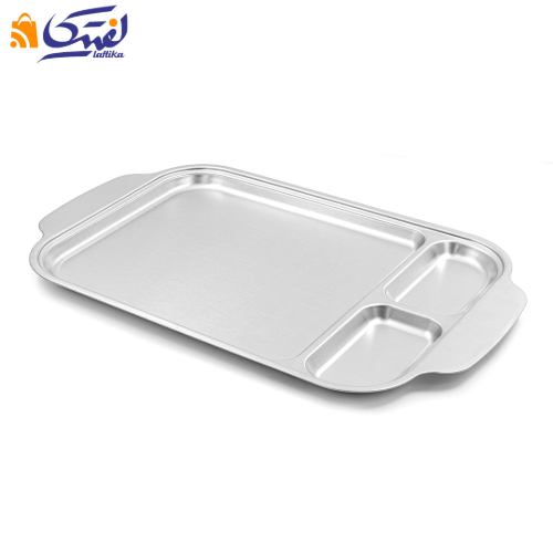 قیمت سینی سلف سه خانه سایز 40
