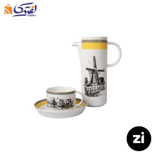 سرویس چای خوری ویلیج 4 نفره فرم اس 10 پارچه