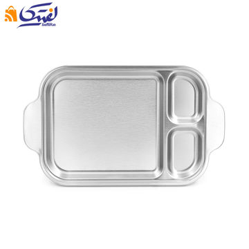 سینی سلف سه خانه سایز 36