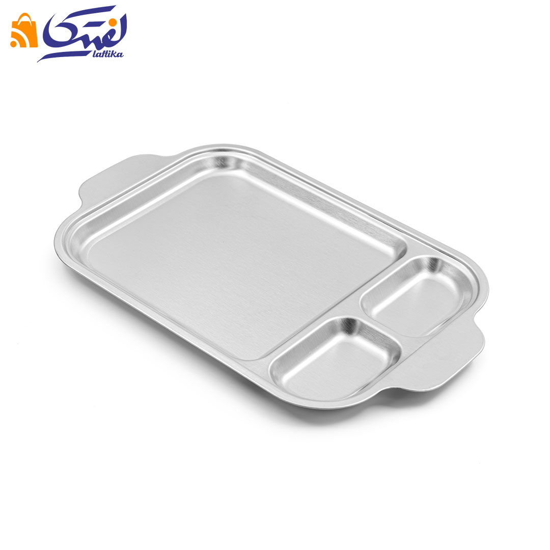 قیمت سینی سلف سه خانه سایز 36