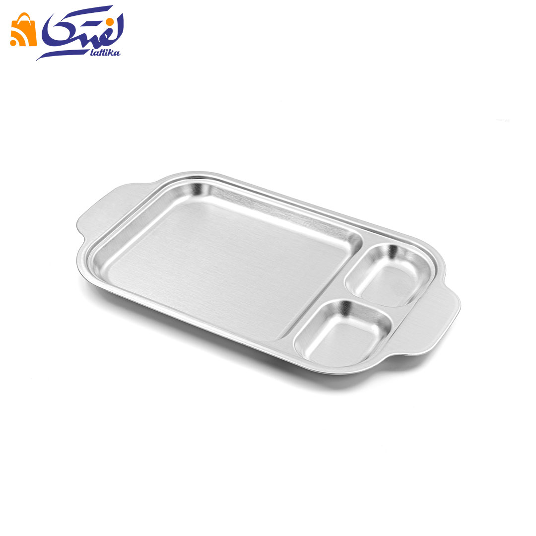 قیمت سینی سلف سه خانه سایز 33