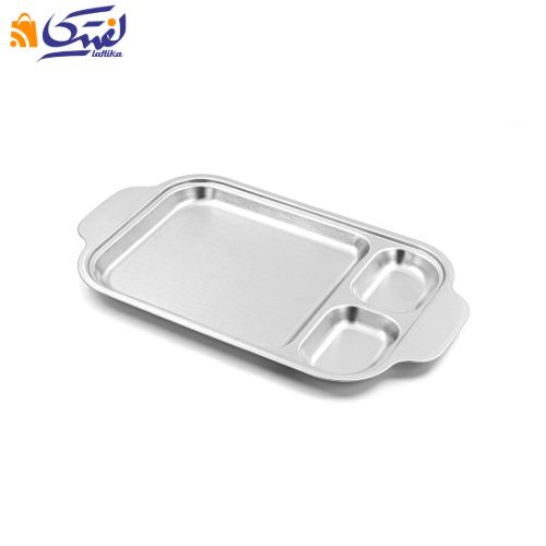 قیمت سینی سلف سه خانه سایز 33
