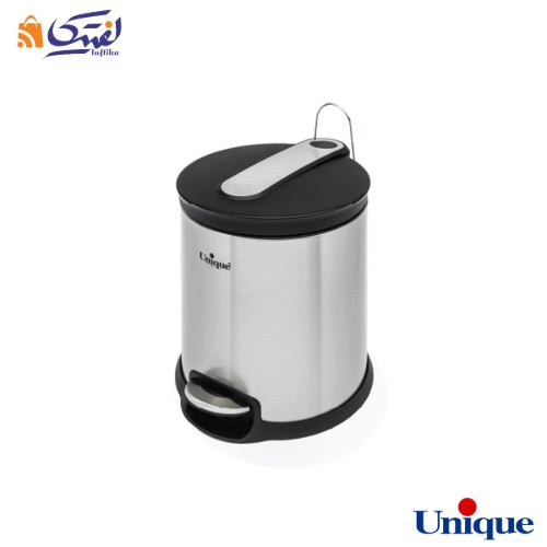 سطل زباله استیل یونیک 14 لیتری با آرام بند UN-4450