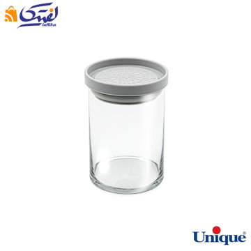 ظرف ادویه شیشه ای درب طوسی 120 یونیک UN-1255