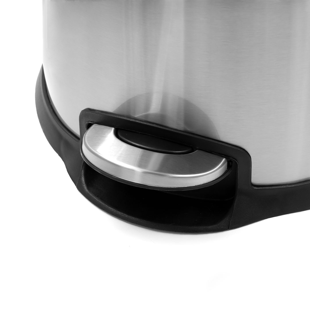 سطل زباله استیل یونیک 16 لیتری با آرام بند UN-4430